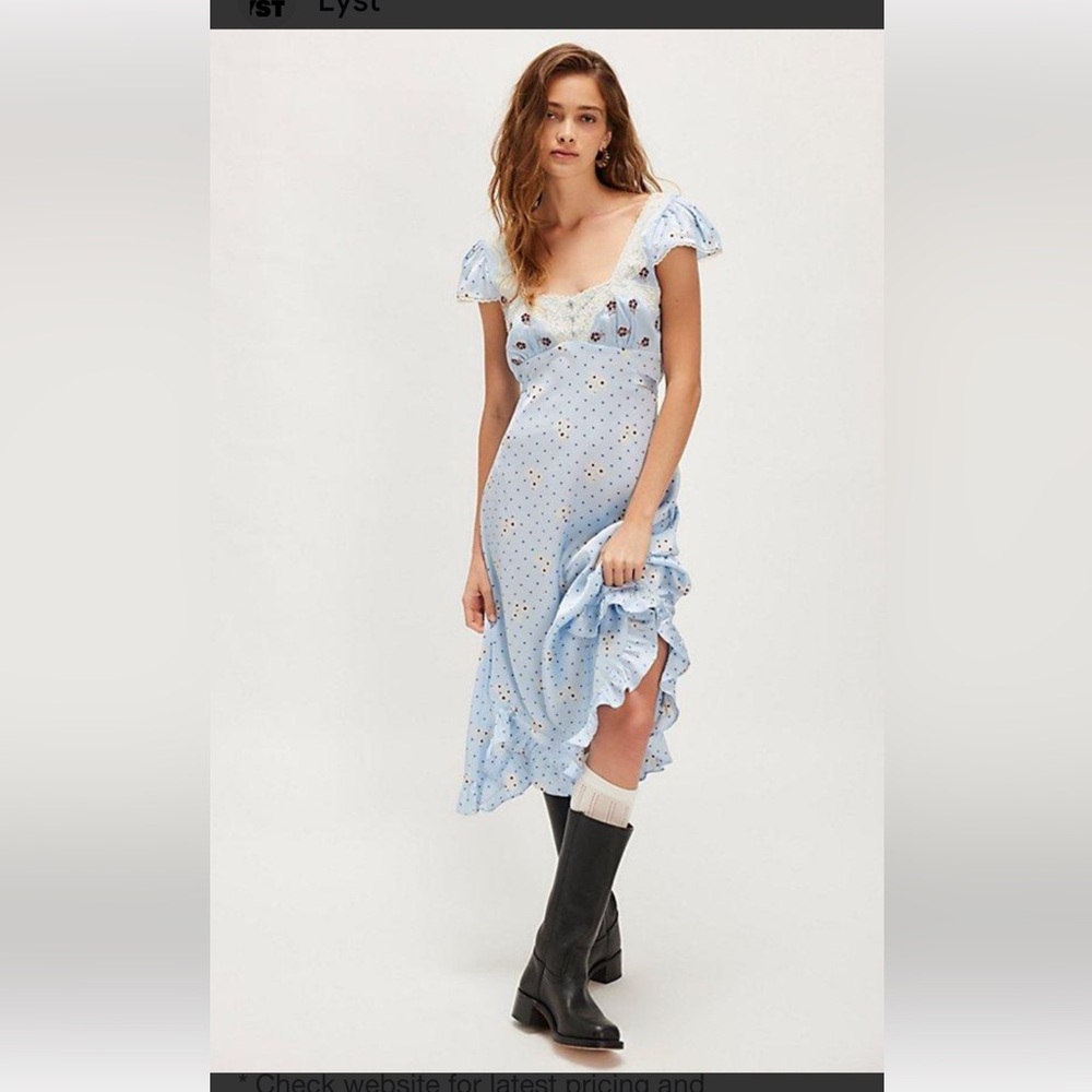NWT Free People Haven Midi Dress